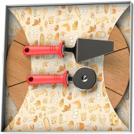 Juego para Pizza 3 piezas