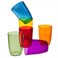 Juego de Vasos Acrilico 